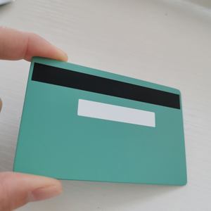 Tarjeta Metálica de Acero Inoxidable en Blanco con Chip 4442 y 4428 NFC, Banda Magnética para Grabar con Láser - Product Image 5