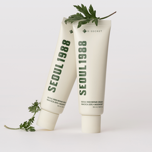 Crème réparatrice Niacica 20% à l'armoise SEOUL 1988 Skincare, crème apaisante pour peaux sensibles, rougeurs, niacinamide, extrait de Cica, armoise, 1 boîte = 60 unités - Product Image 5