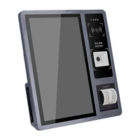 Kiosque de libre-service avec écran tactile 21,5 pouces, terminal de point de vente tout-en-un, supermarché sans personnel, épicerie, Android RK3568