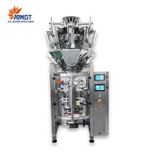 Machine automatique VFFS de pesage et d'emballage pour riz, haricots,graines,chips, noix, snacks lyophilisés en sachets coussins - Product Image 5