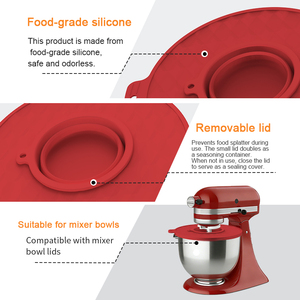 Revêtements <span class=keywords><strong>de</strong></span> bol en silicone pour mélangeurs <span class=keywords><strong>Kitchenaid</strong></span>, revêtement <span class=keywords><strong>de</strong></span> bol <span class=keywords><strong>de</strong></span> mélange <span class=keywords><strong>de</strong></span> 5 pintes, revêtement en silicone réutilisable, couvercles <span class=keywords><strong>de</strong></span> mélangeur pour boulangerie - Product Image 5