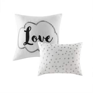 DB 100% Cotton Floral Striped Printed Comforter Set King Queen Sizes 8pcs Metal Technics Cotton <b>Polyester</b> <b>Filling</b> Disposable PVC - Product Image 6