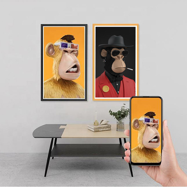 Factory Sell HDVideo Wifi Picture Digital E-ink Photo Frame 32 Inch 43 55 65 Large Size Digital Frames Digital Picture Frame