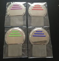 Peigne anti-poux et anti-lentes en acier inoxydable de qualité supérieure – Peigne durable pour le traitement des poux de tête, idéal pour la maison et l'école
