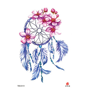 Tatuaje Temporal de Transferencia al Agua para Pierna, Adhesivo Impermeable de Papel Blanco, Diseño Personalizado de Arte Corporal para Mujeres - Product Image 4