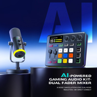 Ensemble de microphones pour enregistrement de batterie, équipement de studio, ensemble complet pour enregistrement musical, studio de podcast professionnel