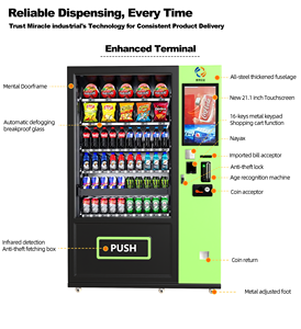 Distributeur automatique intelligent pour aliments et boissons, écran tactile, distributeur de snacks - Product Image 2