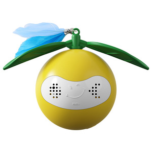 Jouet pour animaux de compagnie durable, moderne et luxueux, en forme de chat ou de chien de dessin animé, rebondissant, rechargeable, pour l'auto-entretenissement, à tirer, intelligent, pour le jeu et le saut, pour le soin des dents - Product Image 3