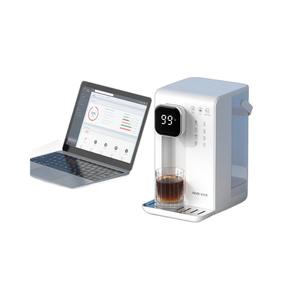Distributeur d'eau de bureau AUX blanc, chauffage intelligent, portable, électrique, avec contrôle par application, pour la maison, le bureau, le dortoir - Product Image 1