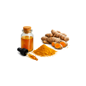 Huile essentielle de curcuma, connue pour son arôme distinctif et ses puissantes propriétés antioxydantes pour rajeunir l'esprit et le corps. - Product Image 2