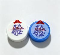 Capuchon fileté à col court de 55 mm pour seau d'eau jetable, capuchon en PE de qualité alimentaire, options multicolores pour l'emballage d'eau potable