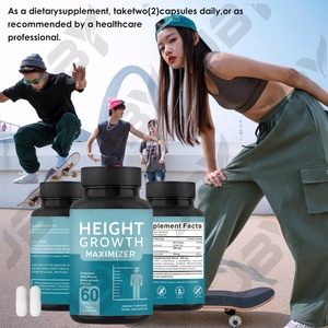 โรงงานเจบีวายผลิตแคปซูลเพิ่มความสูงแบบ OEM พร้อมแคลเซียมเสริมสร้างกระดูกให้แข็งแรง - Product Image 5