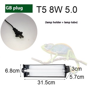 Lámpara UVB para Reptiles, Juego de Pantallas para Lámparas de Reptiles, Iluminación para Lagartos y Tortugas, Suplemento de Calcio - Product Image 6