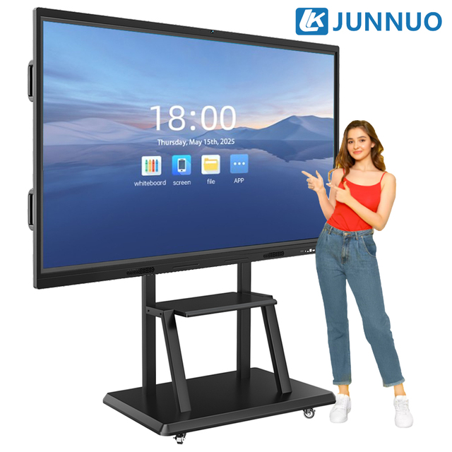 55 65 75 86 100 Inch 4k Interactive Smart Board Smart Technology for School Interactives Flat Panel Touch Flat Screen