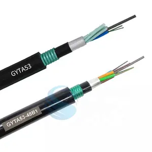 GYTA53 Armored Duct Aerial Fiber Cable For Highway Aerial Optical Fiber Cable With Wholesale Price