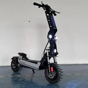 Patinete Eléctrico Plegable <span class=keywords><strong>de</strong></span> 13 Pulgadas con Neumáticos Grandes, Doble Motor, Poste con Logotipo, Reposapiés y Logotipo - Product Image 6