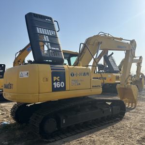 รถขุดตีนตะขาบมือสองคุณภาพสูง Komatsu PC160 รุ่นกลาง พร้อมรุ่น PC110 PC120 PC130 PC200 ได้มาตรฐาน EPA ราคาดี มีสินค้าในสต็อก - Product Image 2