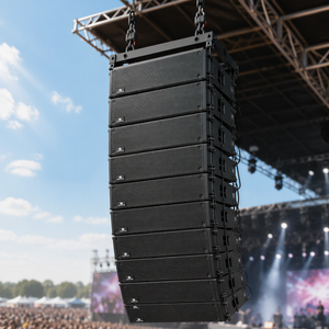 ระบบเสียง HDL-40A PRO Line ลำโพงไลน์ 2 ทาง แบบนีโอไดเมียมคู่ สำหรับใช้งานกลางแจ้ง  ลำโพงสำหรับการแสดงบนเวที HDL-40A กำลังขับสูง - Product Image 3
