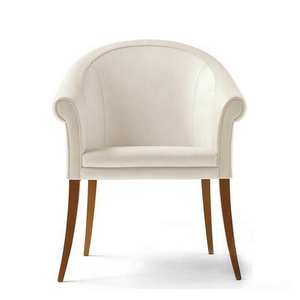 Muebles de jubilación Muebles de restaurante Comedor Silla de madera Silla tapizada de tela - Product Image 3