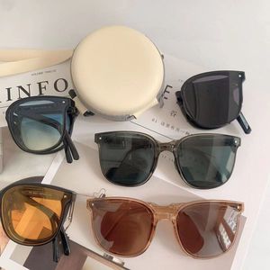 Nouvelles lunettes <span class=keywords><strong>de</strong></span> <span class=keywords><strong>soleil</strong></span> pliables pour femmes, logo personnalisé, protection UV400, vente en gros - Product Image 3