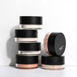 Etiqueta privada libre de talco vegano Rosa marrón Control de aceite impermeable mate Mineral polvo base <span class=keywords><strong>maquillaje</strong></span> cara polvo de ajuste suelto - Product Image 1