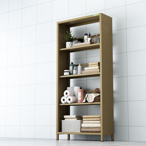 Estante <span class=keywords><strong>verde</strong></span> para libros para niños, estantería de un solo lado, estantería para libros, muebles de biblioteca, estantería de Metal para librería - Product Image 6