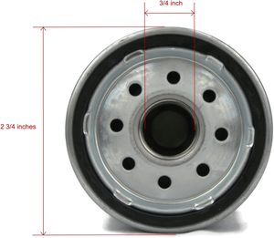 Filtro Olio in Carta United Metro Golf Cart EZGO 607454 <span class=keywords><strong>2008</strong></span>+ per Motore RXV TXT MPT M16x1.5 - Product Image 2