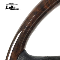 Volant en bois de pêcher personnalisé pour BMW E46 E90 E92 E93 E60 E61 E63 E64 E39 E53 E65 E66 E70 E71 E38 E34 1995-02001