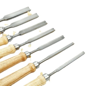 Nouveau Ciseau à bois en acier au chrome-vanadium avec manche de style allemand, semi-rond, manuel, personnalisable, en stock, vente en gros - Product Image 1