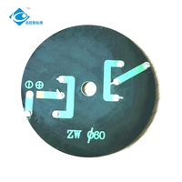 Panel Surya Mini Nol Emisi Karbon 0.22W Panel Surya Epoxy ZW-Dia60-2 Panel Surya Ringan Pengisi Daya 3V