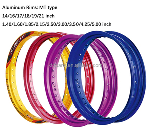 KTD Chrome Đánh Bóng Hợp Kim Nhôm 6061 7116 7075 Thép MT Loại Xe Gắn Máy Vành Bánh Xe 10 12 14 16 17 18 19 21 23 Inch - Product Image 2