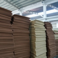 Feuille de caoutchouc mousse EVA à motif croisé, densité 80-350 kg/m³, antidérapante, pour semelles de sandales – Fournisseur usine Pologne