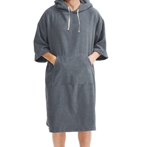 Personnalisé Surf Hooded Changing Robe Beach Swim Hooded Adultes Hommes Femmes Changing Serviette Robe <span class=keywords><strong>Poncho</strong></span> - Product Image 5