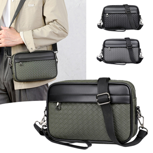 Productos en Tendencia 2025, Bolsos Cruzados <span class=keywords><strong>de</strong></span> <span class=keywords><strong>Hombre</strong></span>, Bolsos <span class=keywords><strong>de</strong></span> <span class=keywords><strong>Mensajero</strong></span>, Bolsos Casuales <span class=keywords><strong>de</strong></span> Negocios <span class=keywords><strong>de</strong></span> Lujo - Product Image 2