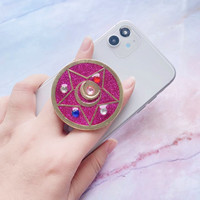 Offre Spéciale Pliable Mobile Accessoires Smartphone Titulaire Griptok Personnalisé Sailor Moon Téléphone Grip Tok Pour ipad Tablet Stand