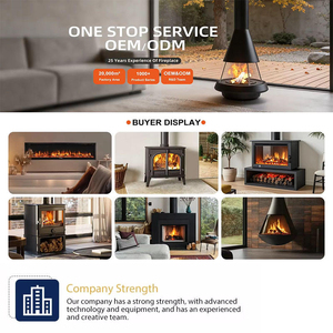 Chimenea Colgante Decorativa OEM/ODM con Altavoz Integrado, Quemador <span class=keywords><strong>de</strong></span> <span class=keywords><strong>Leña</strong></span> y Alcohol, Chimenea <span class=keywords><strong>de</strong></span> Fuego Real <span class=keywords><strong>para</strong></span> Salas <span class=keywords><strong>de</strong></span> Estar - Product Image 5