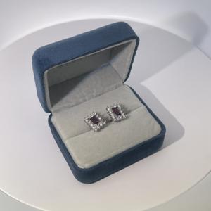 Tianyu Gems Gold Plated Brass <b>Earrings</b> with <b>Emerald</b> Cut Zircon Luxurious Classic Women's <b>Stud</b> <b>Earrings</b> Claw Setting - Product Image 5