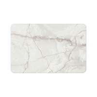 Tapis de bain en terre de diatomée à motif marbré, tapis de sol absorbant l'eau, tapis de toilette résistant à la moisissure et à la décomposition, style moderne et minimaliste