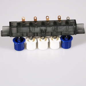 5键4档<span class=keywords><strong>3</strong></span>速摆动手动风扇带钢琴键开关1A 250VAC蓝色键帽 - Product Image 4