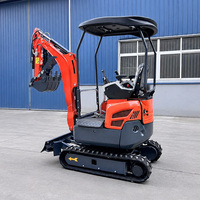 Mini-excavatrice hydraulique fiable avec plusieurs options de moteur, offrant une puissance stable pour le creusement