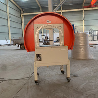 Machine à emballer de scellage de ruban adhésif d'anneau de boîte express pour boîte en carton