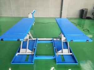 Vente directe d'usine sur l'élévateur à ciseaux à double niveau au sol - Product Image 4