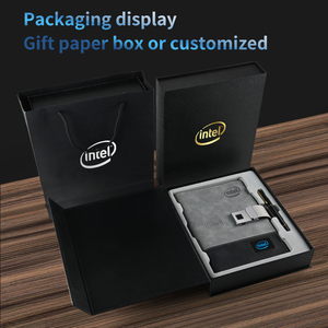 Hot bán Bộ Quà Tặng Khóa vân tay sạc không dây ngân hàng điện thông minh máy tính xách tay 16GB USB đĩa Nhật ký kinh doanh máy tính xách tay tùy chỉnh - Product Image 4