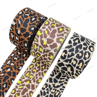 Bande élastique jacquard camouflage 5 cm de largeur 2,0 mm d'épaisseur Prix bas Sangle en nylon imitation 50 yards/rouleau Marque QIANNAN
