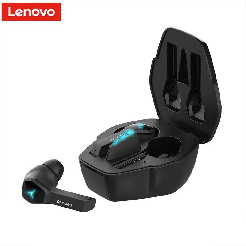 Wholesale Original Lenovo HQ08 TWS BT5.0 in-ear sports running super long battery wireless gaming headset Earbuds Earphones
