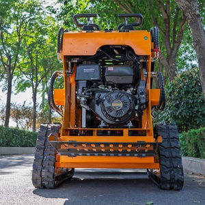 รถแทรกเตอร์ล้อยาง HT320 รถตักขนาดเล็กแบบสกิดสเตียร์ เครื่องยนต์เบนซิน พร้อมหลังคาและบุ้งกี๋ - Product Image 6