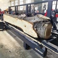 Scie à bois circulaire NEWEEK personnalisée de 20 pieds de long avec chariot coulissant de 50 cm à 60 cm de diamètre pour bois rond et machine à scier à table coulissante