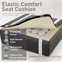 Chaise de jeu ergonomique OEM pas chère pour PC, avec coussin massant, pour le bureau et le gaming