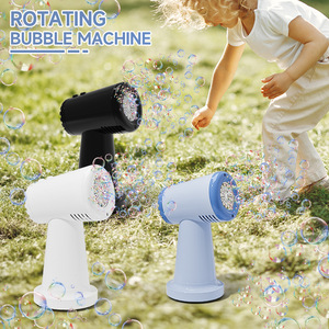 Souffleur à bulles rotatif à 13 trous - Jouet à bulles électrique multicolore pour enfants Cadeaux de plein air et de festival - Product Image 4
