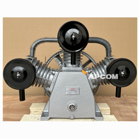 Tête de compresseur industriel APCOM, compresseurs d'air à piston alternatif à 2 étages, pompe 2065 2080 3080 3065 3090 avec soupape à clapet